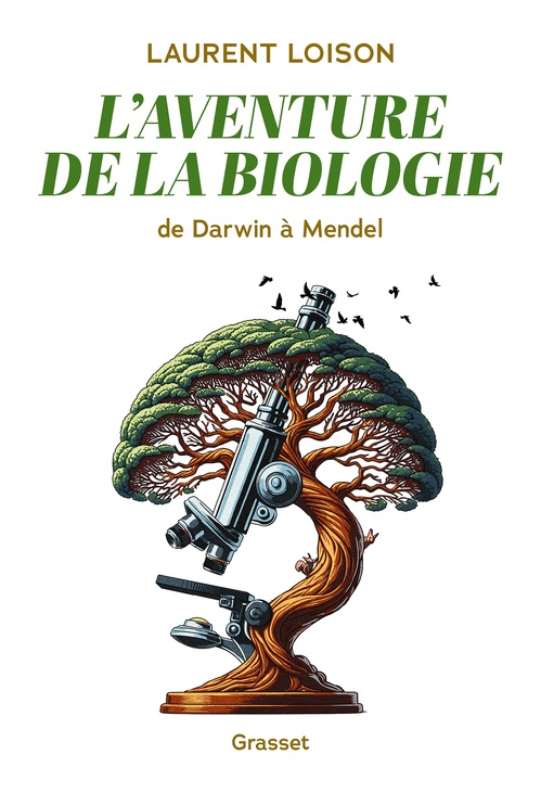 Couverture ebook de L'aventure de la biologie, de Laurent Loison