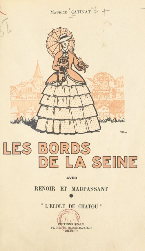 ebook cover of Les bords de la Seine avec Renoir et Maupassant, by Maurice Catinat