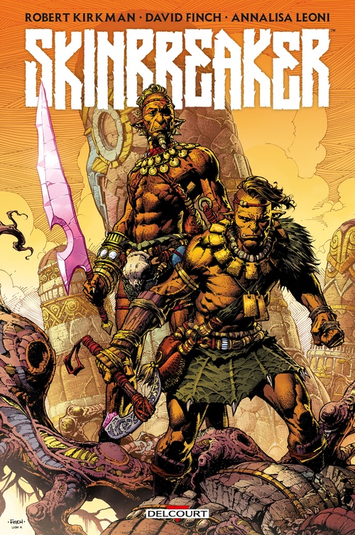 Couverture ebook de Skinbreaker, de David Finch