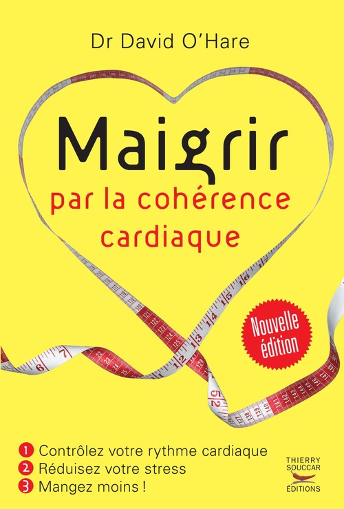 Couverture ebook de Maigrir par la cohérence cardiaque, de David O'Hare
