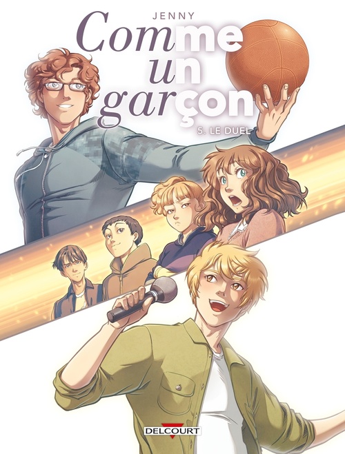 ebook cover of Comme un garçon T05 - Le Duel, by Jenny