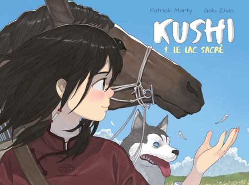 Couverture ebook de Kushi - Tome 1 - Le Lac sacré, de Patrick Marty, Golo Zhao