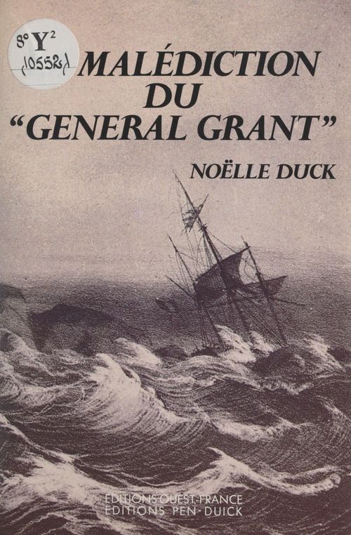Couverture ebook de La malédiction du "General Grant", de Noelle Duck