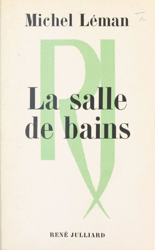 Couverture ebook de La salle de bains, de Michel Leman