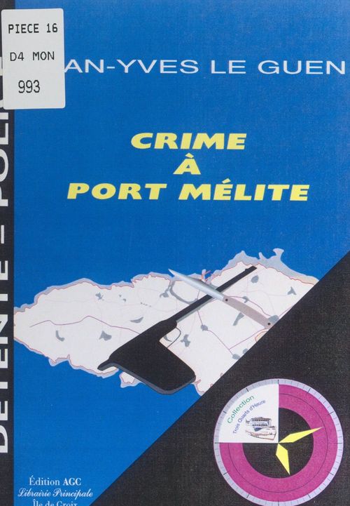 Couverture ebook de Crime à Port Mélite, de Jean-yves Le guen