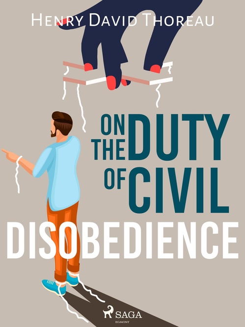 ebook cover of On the Duty of Civil Disobedience, by Henry David Thoreau