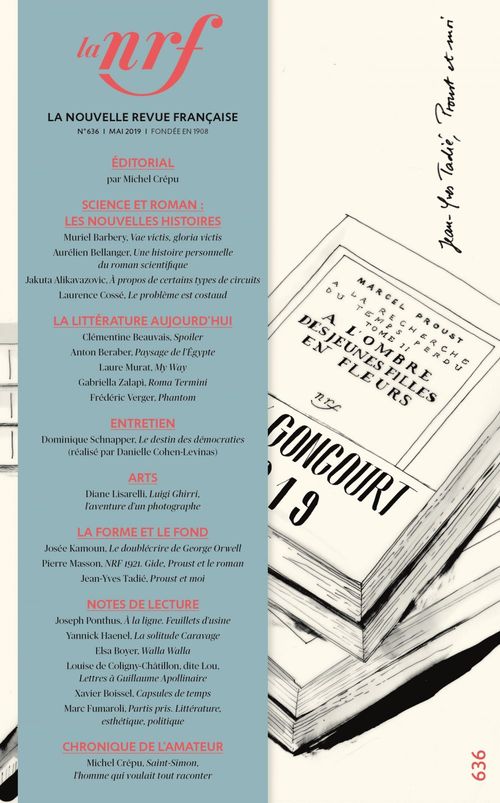 Couverture ebook de La Nouvelle Revue Française N° 636, de La Nouvelle Revue Francaise