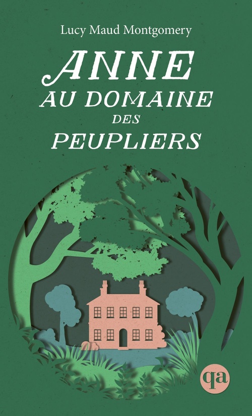 ebook cover of Anne au Domaine des Peupliers, by Lucy Maud Montgomery, Hélène Rioux