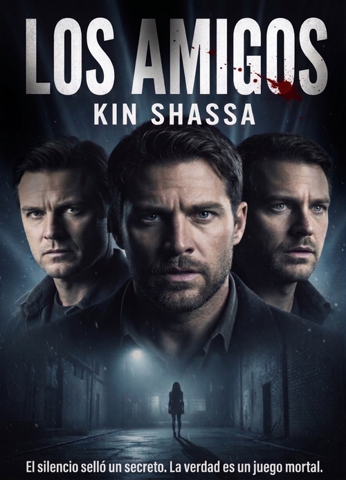 Couverture ebook de Los amigos, de Kin Shassa