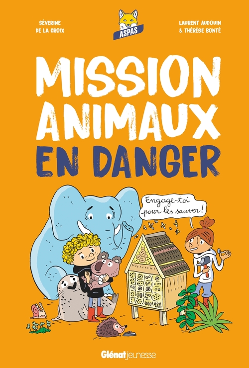 Couverture ebook de Mission animaux en danger, de Séverine de la Croix