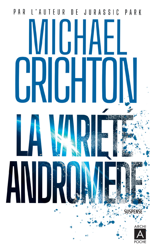 ebook cover of La variété Andromède, by Michael Crichton
