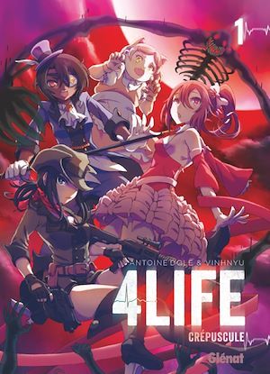 Couverture ebook de 4life - Tome 01, de Vinhnyu