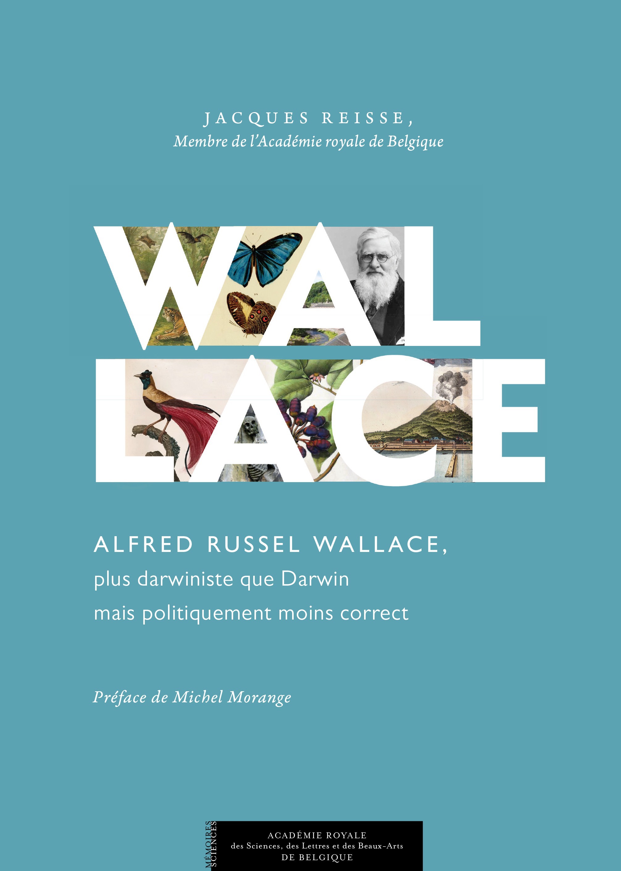 Couverture ebook de Alfred Russel Wallace, plus darwiniste que Darwin mais politiquement moins correct, de Jacques Reisse