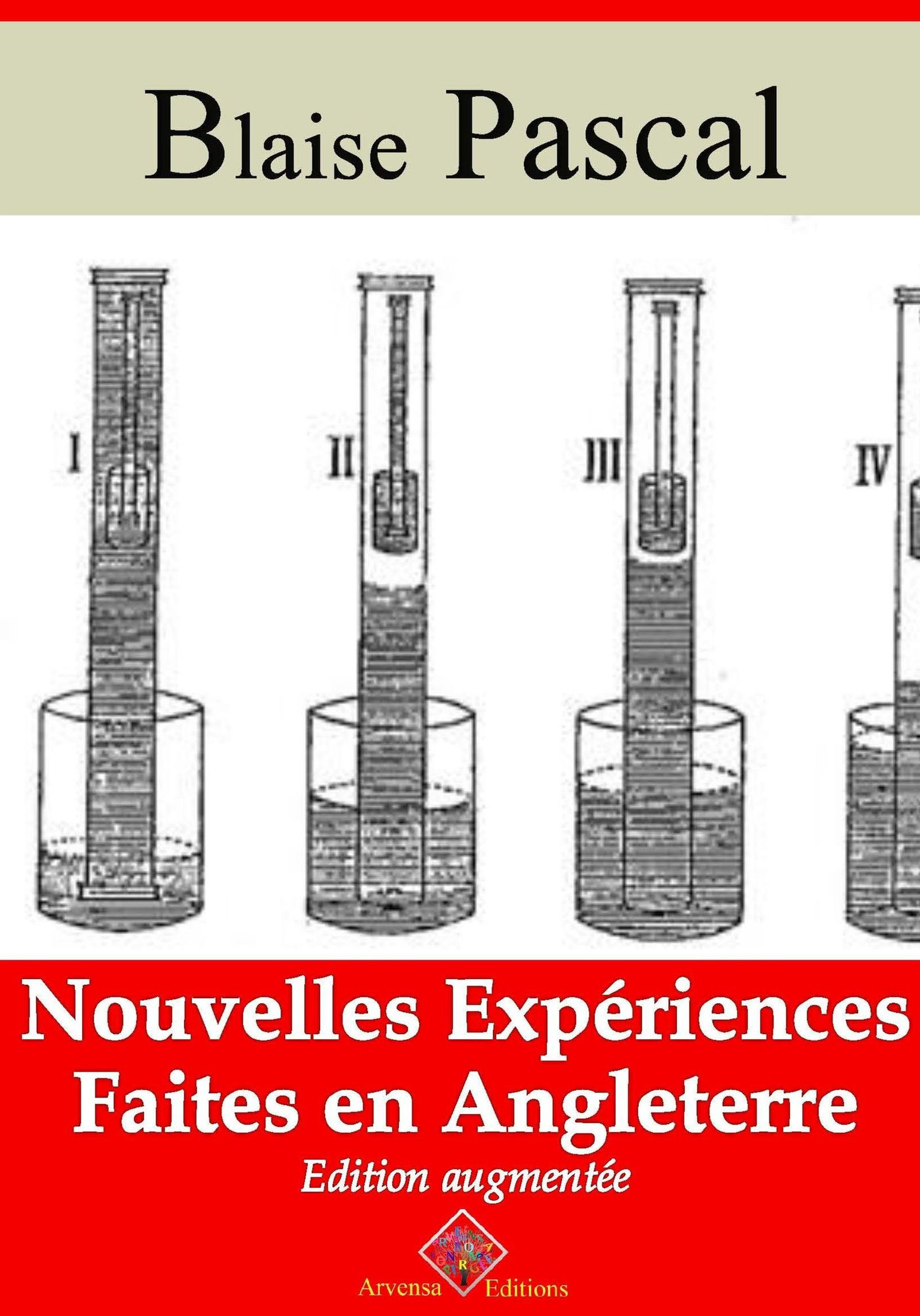 ebook cover of Nouvelles expériences faites en Angleterre - suivi d'annexes, by Blaise Pascal