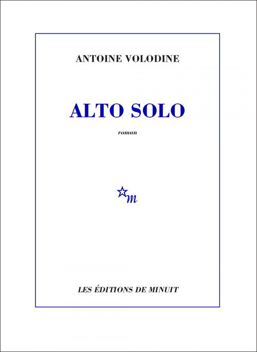 ebook cover of Alto solo, by Antoine Volodine