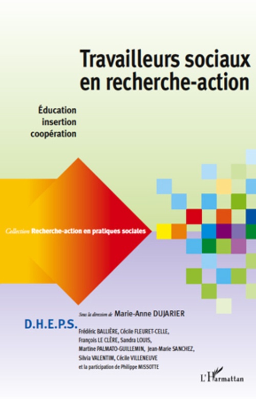 ebook cover of Travailleurs sociaux en recherche-action, by Marie-Anne Dujarier