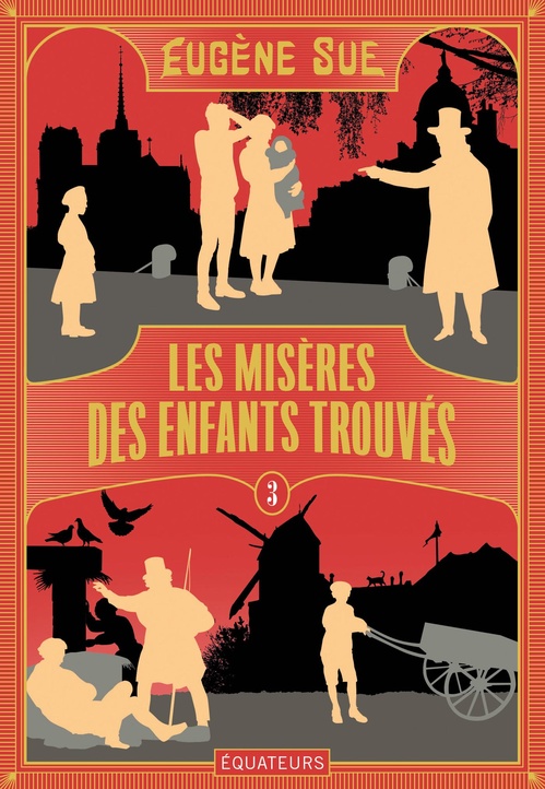Couverture ebook de Les Misères des enfants trouvés - Tome 3, de Eugène Sue