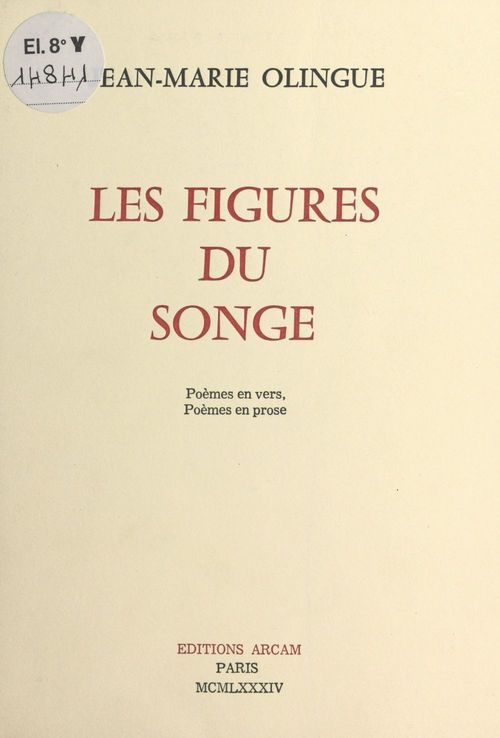 ebook cover of Les figures du songe, by Jean-Marie Olingue