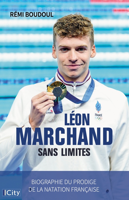 ebook cover of Léon Marchand sans limites, by Rémi Boudoul
