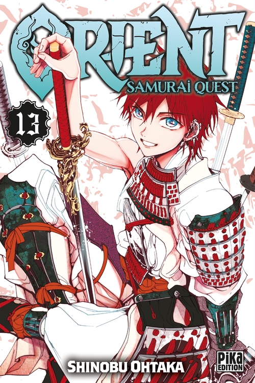 Couverture ebook de Orient - Samurai Quest T13, de Shinobu Ohtaka