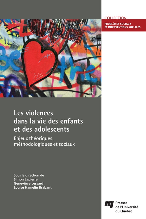 Couverture ebook de Les violences dans la vie des enfants et des adolescents, de Genevieve Lessard, Louise Hamelin Brabant, Simon Lapierre