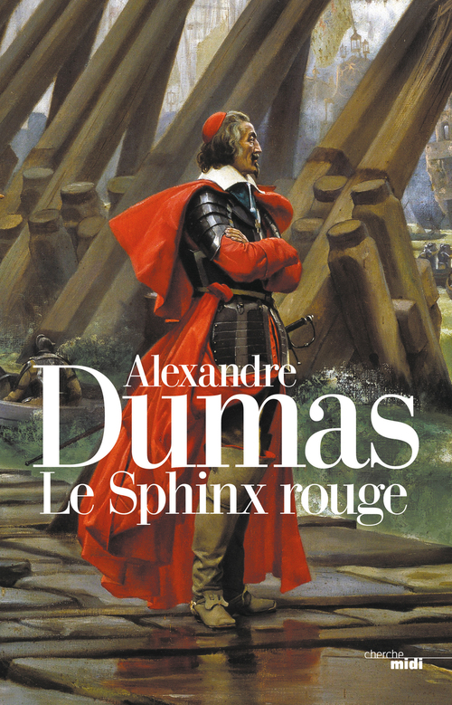 ebook cover of Le sphinx rouge, by Alexandre Dumas (père)