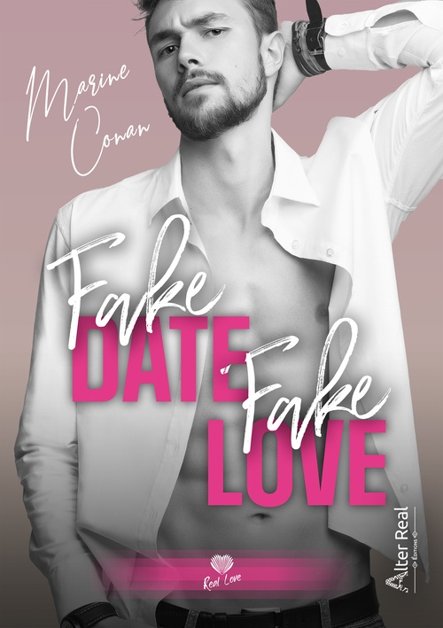 Couverture ebook de Fake date, fake love, de Marine Conan