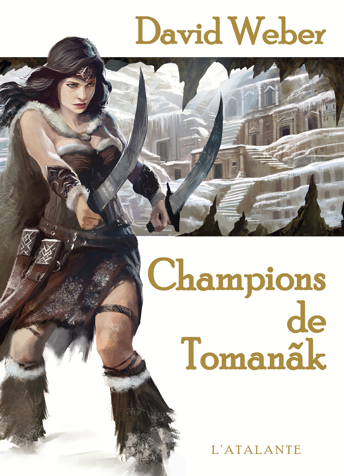 ebook cover of Champions de Tomanãk, by David Weber