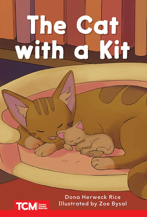 ebook cover of The Cat with a Kit, by Dona Herweck Rice