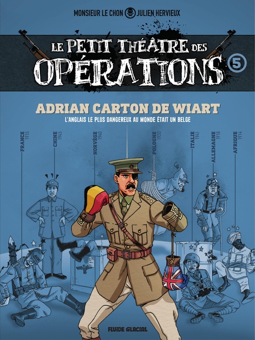 Couverture ebook de Le petit théâtre des opérations - Tome 5 - Le petit théâtre des opérations, de Odieux Connard