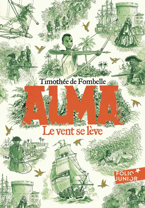 Couverture ebook de Alma (Tome 1) - Le vent se lève, de Timothée de Fombelle