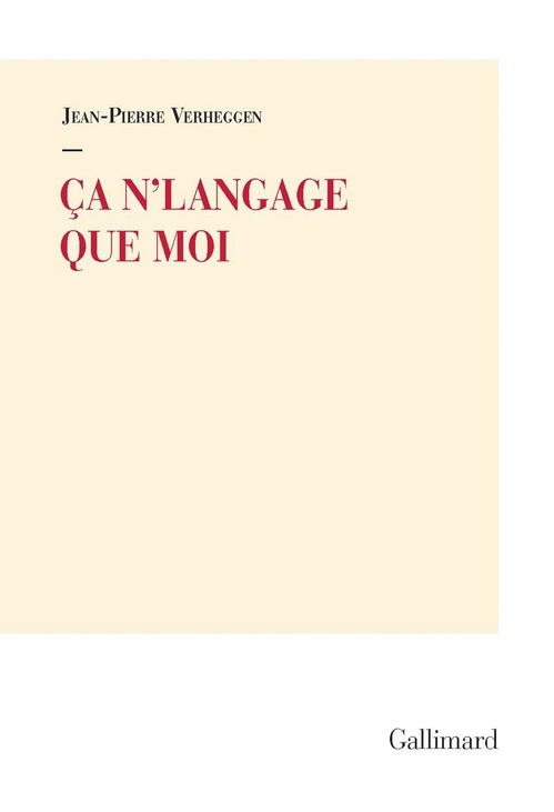 Couverture ebook de Ça n'langage que moi, de Jean-Pierre Verheggen