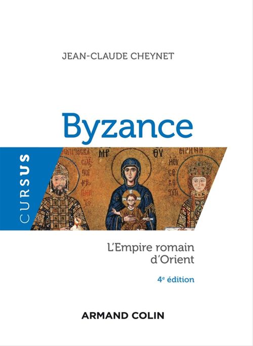 Couverture ebook de Byzance - 4e éd., de Jean-Claude Cheynet