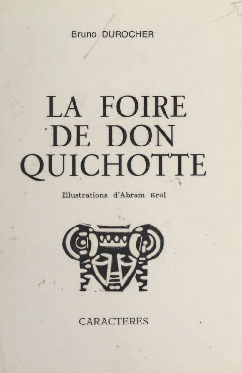 Couverture ebook de La foire de Don Quichotte, de Bruno Durocher