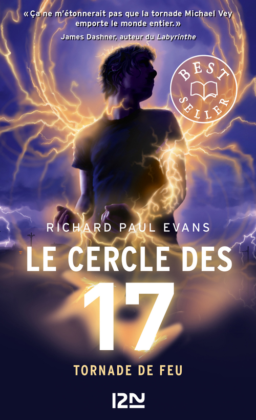 ebook cover of Le cercle des 17 - Tome 5 Tornade de feu, by Richard Paul Evans