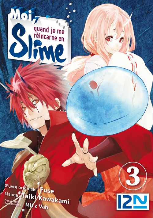 Couverture ebook de Moi, quand je me réincarne en Slime - tome 3, de Fuse, Taiki Kawakami, Vah Mitz, Erica Moriya