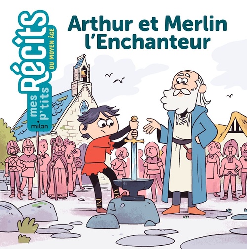 ebook cover of Arthur et Merlin l'Enchanteur, by Rose Marin