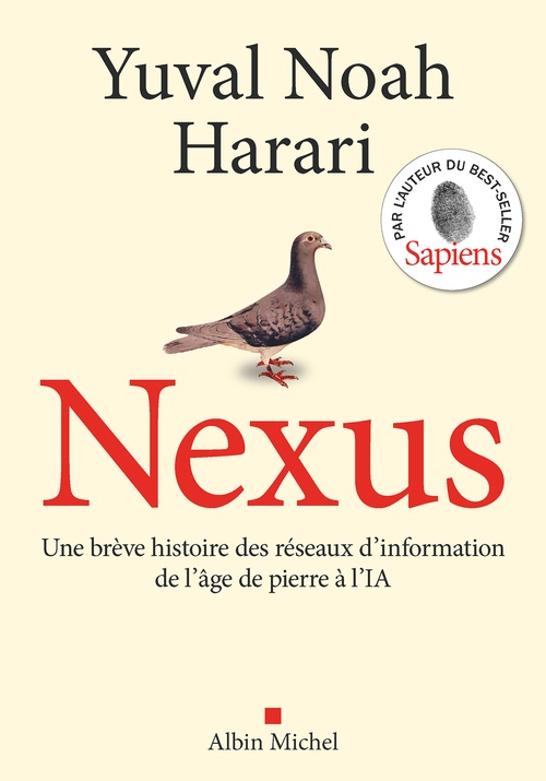ebook cover of Nexus, by Yuval Noah Harari