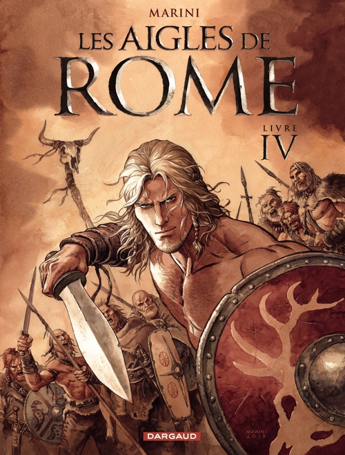 ebook cover of Les Aigles de Rome - Tome 4 - Livre IV, by Enrico Marini