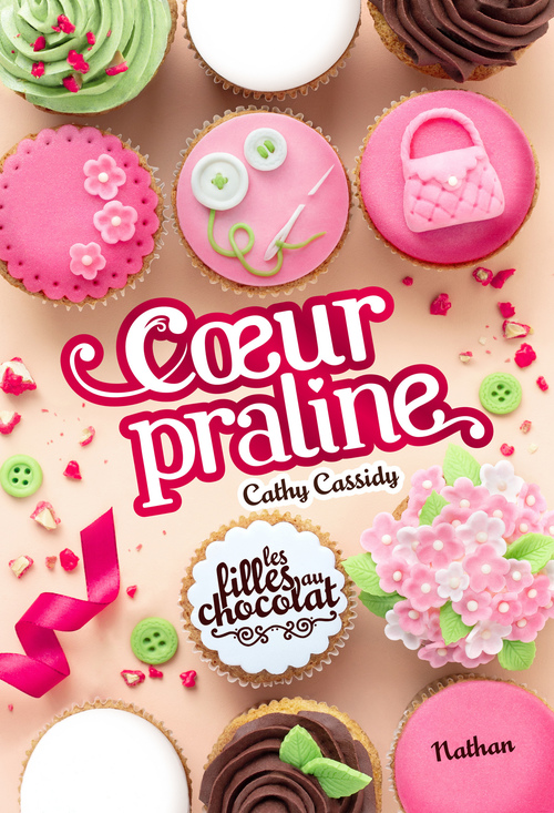 ebook cover of Les filles au chocolat - tome 7 Coeur Praline, by Cathy Cassidy