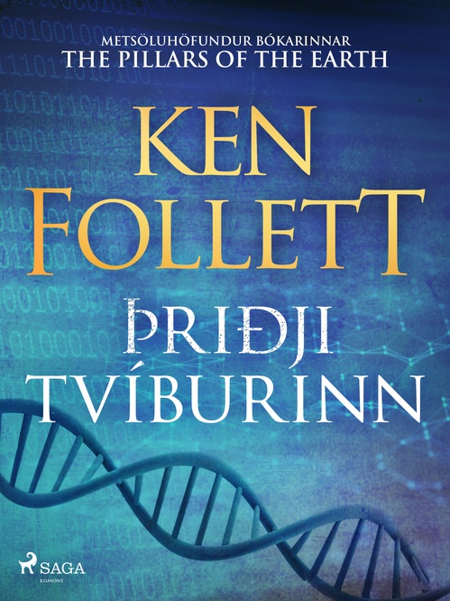 Couverture ebook de Þriðji tvíburinn, de Ken Follett