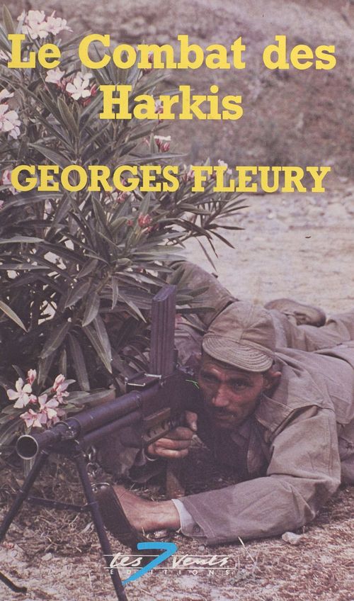 Couverture ebook de Le combat des harkis, de Fleury