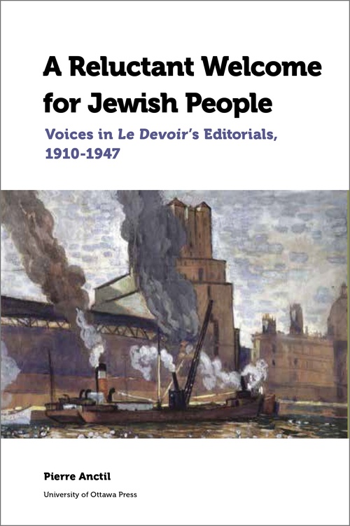 ebook cover of A Reluctant Welcome for Jewish People, by Pierre Anctil