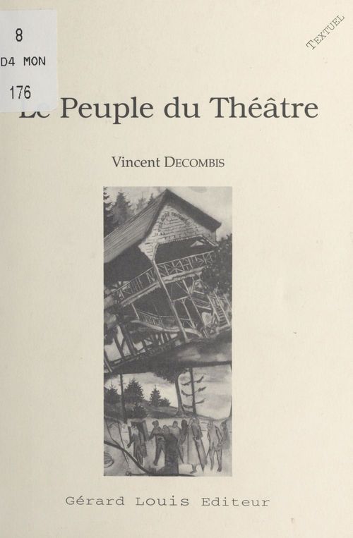 Couverture ebook de Le Peuple du théâtre, de Vincent Decombis