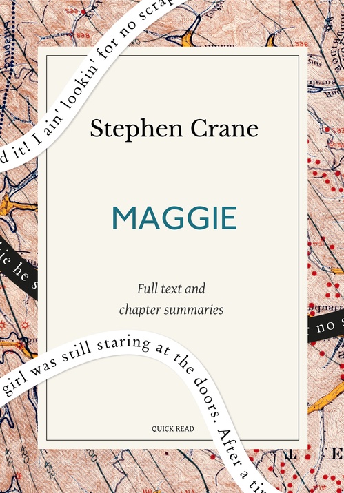 Couverture ebook de Maggie: A Quick Read edition, de Quick Read, Stephen Crane