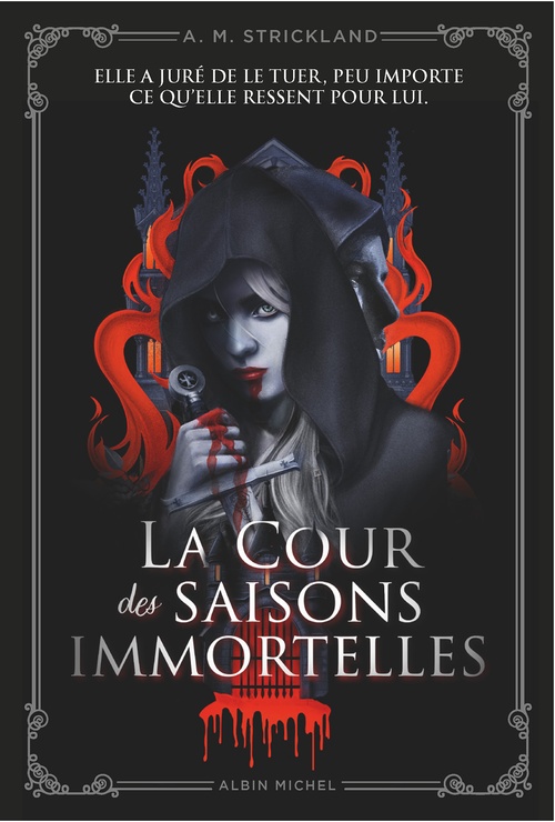 ebook cover of La Cour des saisons immortelles, by A.M. Strickland