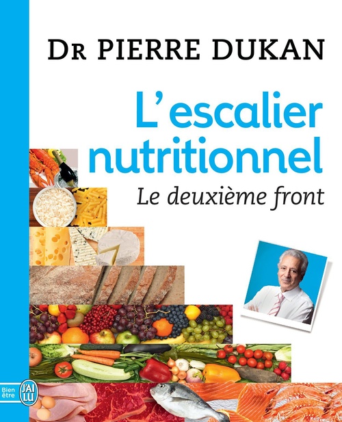 Couverture ebook de L'escalier nutritionnel. Le deuxième front, de Pierre Dukan