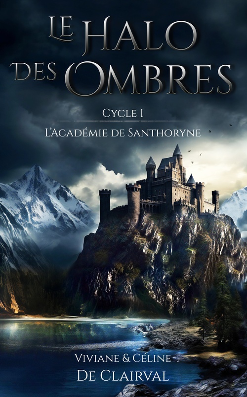 ebook cover of Le Halo des Ombres - Cycle 1 : L'Académie de Santhoryne, by Viviane de Clairval