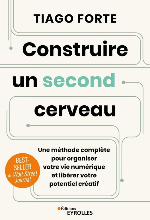 Couverture ebook de Construire un second cerveau, de Tiago Forte