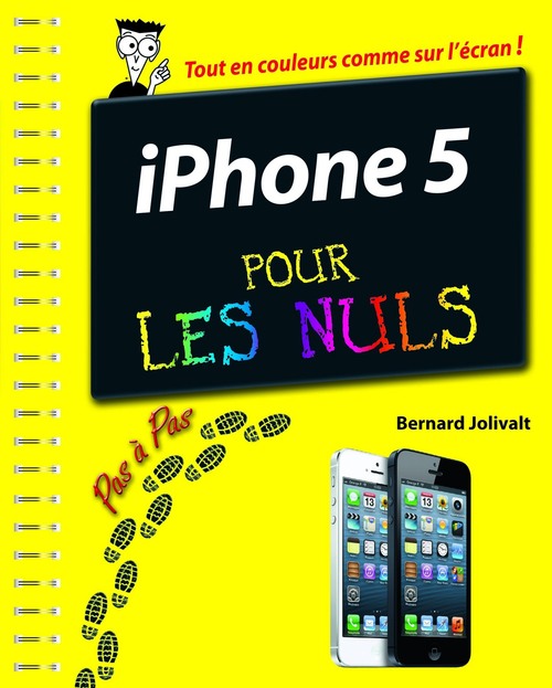 ebook cover of Iphone 5 pas à pas pour les nuls, by Bernard Jolivalt